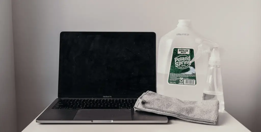 Isopropyl Alcohol to clean the laptop keys properly