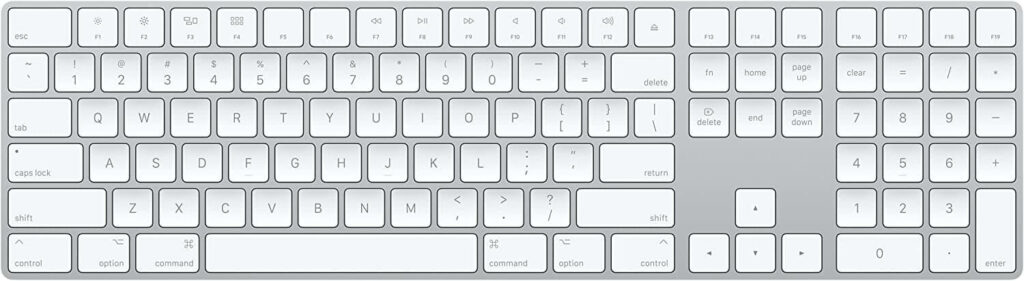 Apple's Numeric Keypad