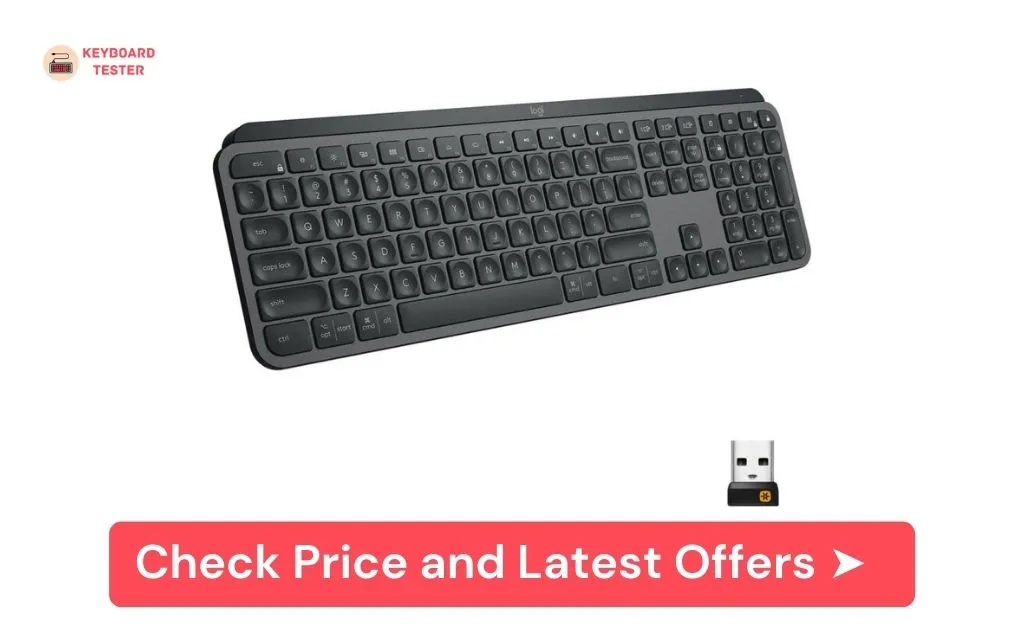 Logitech MX Keys Advanced Wireless Illuminated Keyboard 