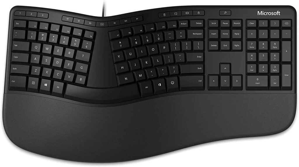 Microsoft's Ergonomic keyboard