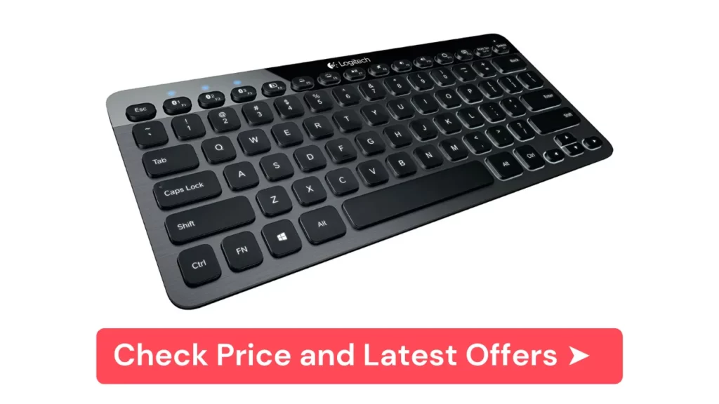 Logitech Bluetooth Illuminated Keyboard K810
